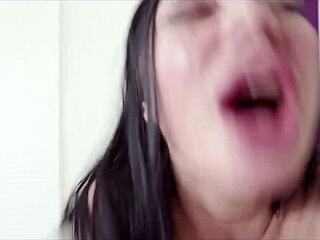 Eva ann swallows stud thick jizz cuckold husband facial