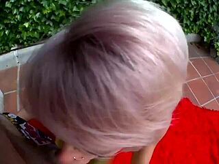 Nicky Wayne Gapes Asshole Deep in High Heels Outdoors