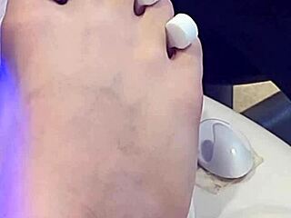 shemale toes worshipped and sucked hard