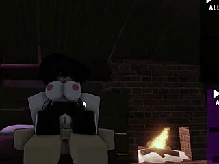 damn that witch gets fucked rough on roblox, cum everywhere 🔥💦