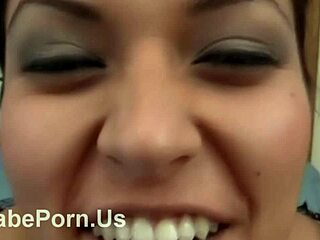 Horny Brunette's Wet Pussy Gets Licked Till She Squirts!