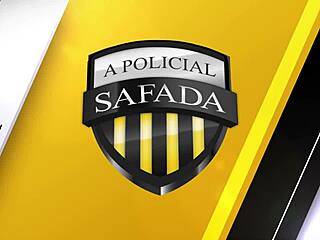 Brazilian Cop Fucked by Carlos Uarach in Front of Partner