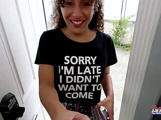 Skinny tattooed brunette liv revamped toys pussy then gulps cum after hard pounding