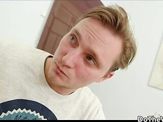 Petite Blonde Wife Anna Rey Bred Deep By Massive Black Stud's Creampie