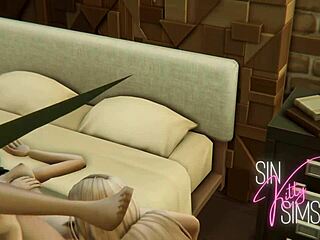 Roommates dive into dorm lesbian threesome licking pussies muff diving girl on girl cunilingus