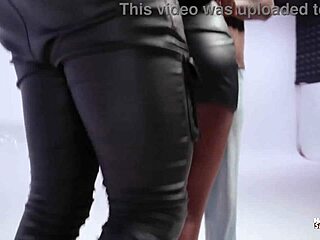 zaawaadi moans loud double penetrated deep by dimitri goro's monster cocks