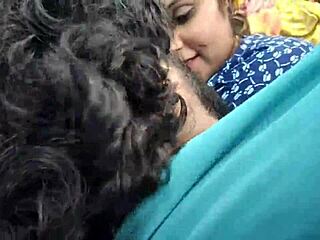 horny indian bhabhi seduces neighbor into rough first-time dorm pussy play