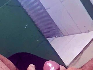 kleber blasts cum thinking of stefani's huge brazilian tits