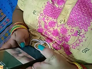 indian bhabhi rides but penis slips in hot hindi action