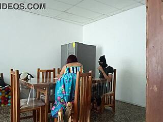 Sinful Latina Maid Spreads Cute Pussy For Daddy Domination