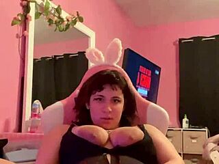 BBW Fat Tits Nipples Solo Masturbation Pussy Play Gets Me Off Hard!