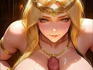 Eepol Queen Marika Frantically Bent Over for Doggystyle Pounding