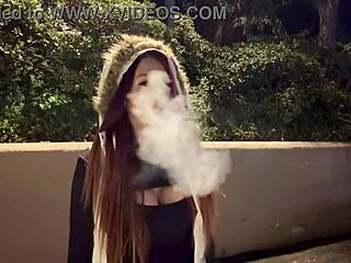 ever catch an italian milf with huge tits like artemisia love smoking late night craving more?