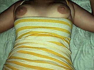 stepsister spreads hairy pussy climbs bed lets bro finger juicy creampie fuck