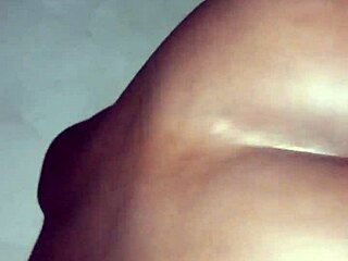 Hot sexy ebony stepsis rides my big black cock close-up till I cum in her hairy wet pussy??