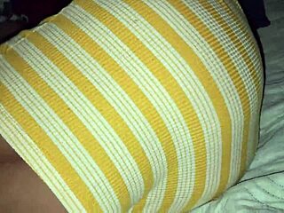 stepsister spreads hairy pussy climbs bed lets bro finger juicy creampie fuck