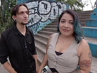 agente musculoso me convence de porno creampie en su verga enorme