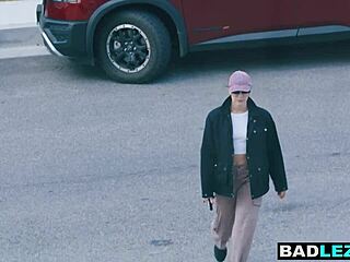 big tits italian milf sneaks petite lesbian play past hubby