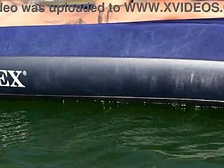 Nude Beach Blonde With Big Tits And Dolphins Tattoo Poses Naked