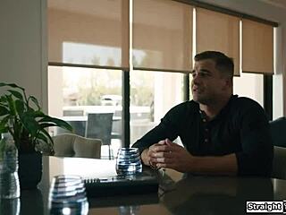 Syren De Mer tempts god-fearing guy to fuck her mature redhead pussy hard