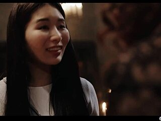 Japanese vampire rikako lured by nerdy leana into lesbian twist