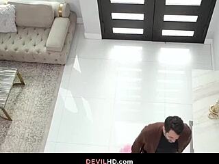 damn dylan can't keep off his naked cousin's curvy big tits ass pussy in rough threesome