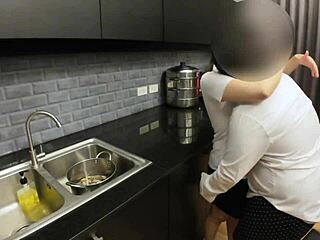 new clip of licking cute thai student ninew's pussy in dorm