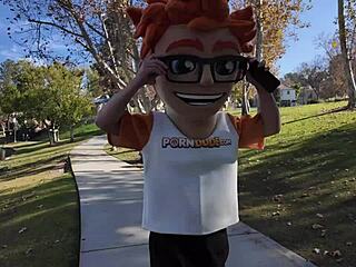 Theodora Day's Big Tits Meet Monster Cock in Porndudecasting Deepthroat Doggystyle