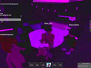 slutty roblox bitch GETS POUNDED in ANAL and BLOWJOB game footage