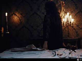 Japanese vampire rikako lured by nerdy leana into lesbian twist