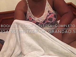 Ebony girlfriend deepthroats big black cock outdoors with epic pussy cum finish