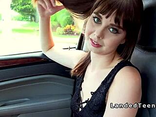 roadside pov hardcore fucking petite teen hitchhiker sideways doggystyle outdoors