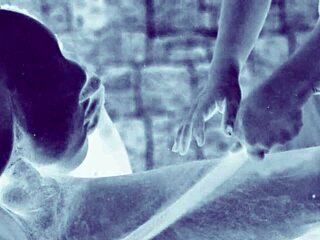 Wow, check this vintage erotic hairy pussy art!