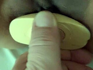 Thai Wife Slut Takes Huge Buttplug and Dildo Pounding Deep Inside
