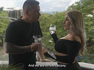 Kolombiyalı Naty yabancının kalın yarağına romantik biniyor