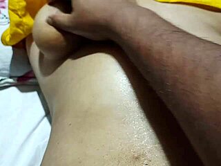 Wow! Cute Bhabhi's Body Massage Turns Wild!