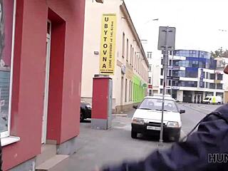 hunt4k's sweet revenge unfolds right in front of her clueless boyfriend