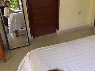 Tied-Up Blonde Babe Deepthroats Big Hard Boner Hungrily