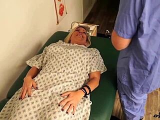 Kyla aces her masseuse parody assessment!