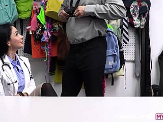 Bad doctor rams horny patient pussy hard right in the office