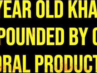 Kharlie Stone screams as she rides this monster cock hard