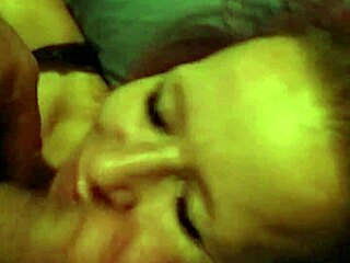 Training this cock sucking slut on the train with deep blowjob lessons daily