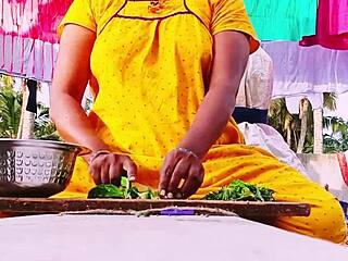 desi big ass maid fucks house owner with tight pussy and dirty telugu talks