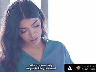 erotic fantasy turns hot as vanna bardot fingers and licks masseuse jasmine sherni's pussy outdoors