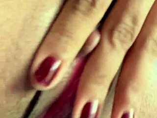 Brunette Greludona kneels to lick and suck cock passionately then fucks hard