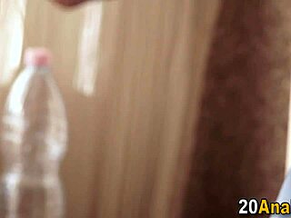 Slut Takes Brutal Hardcore Anal Pounding and Cumshot