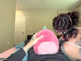 Step bro spies then stuffs huge cock deep in step sis wet holes