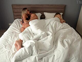 Cheating Stepmom Deepthroats Rides Big Cock Creampie