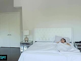 Nanny WHORE caught RIDING boss's MONSTER COCK on Halloween