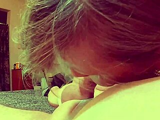 Imagine this granny's deepthroat skills wrapped around your throbbing cock in POV